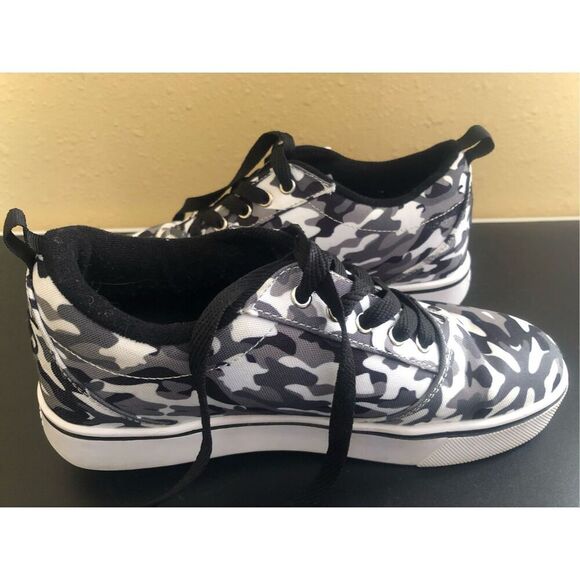Heelys Pro 20 Prints Skate Shoe Camo Gray Black Model HES10336 Adult Size 7 Mens - Picture 3 of 9